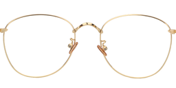 Laurel Round Gold Glasses2