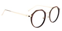 Belle Round Brown Glasses4