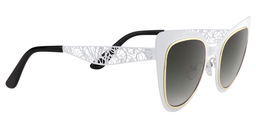 Ellsworth Cateye White Sunglasses4