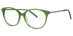 Vida Oval Green Glasses 2