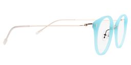 Fiona Round Light Blue Glasses4