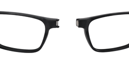 Sally Rectangle Black Reading Glasses2