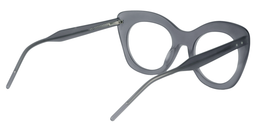 Maria Cat-eye Gray Glasses5
