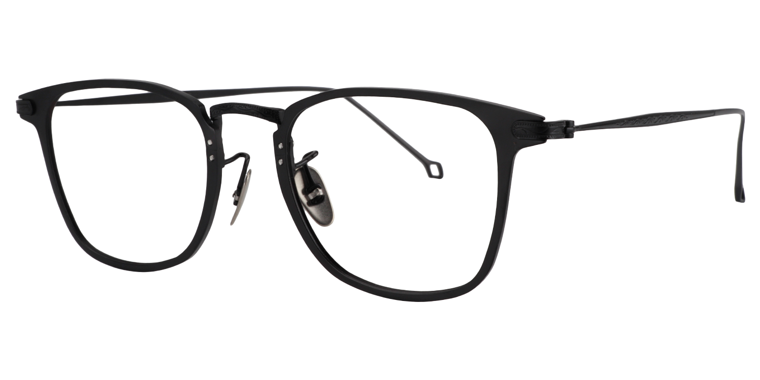 Square Black Glasses | Zeelool Glasses3