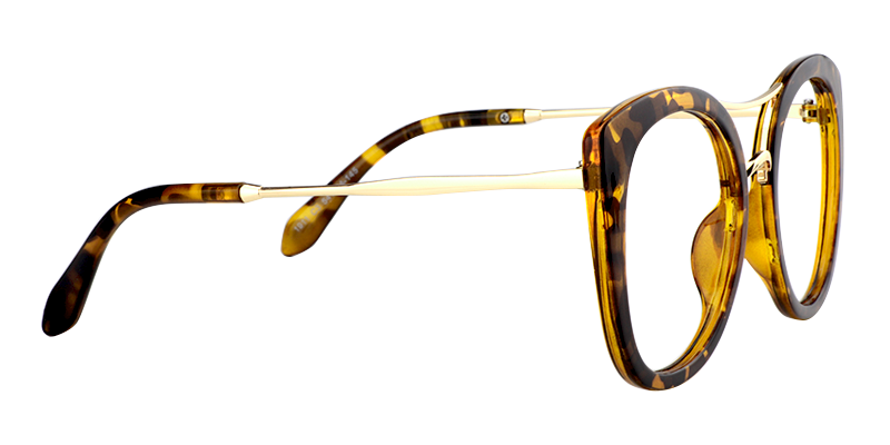Aviator Tortoise Glasses | Zeelool Eyeglasses4