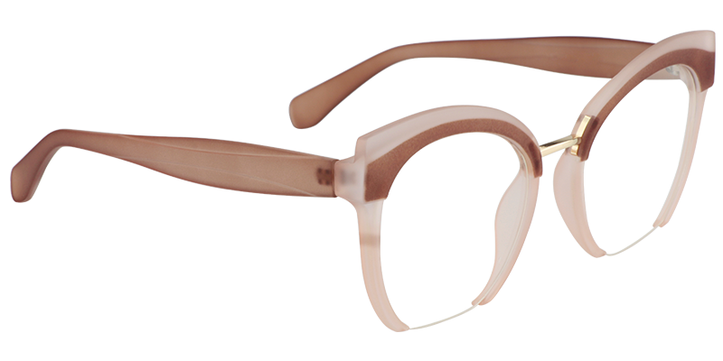 Round Beige Glasses | Zeelool Optical Online3