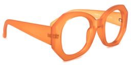 Desire Geometric Orange Glasses2