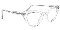 Evans Cateye Clear Glasses2