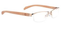 Dolly Rectangle Gold Glasses3