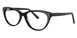 Carmen Cat eye Black Glasses2