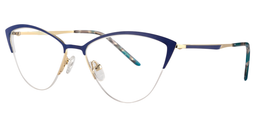 Celina Cat Eye Blue Glasses2