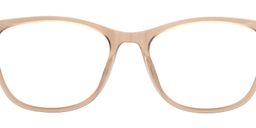 Debbie Rectangle Beige Glasses5