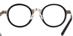 Wendy Round Black Glasses3