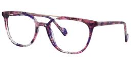 Tyra Aviator Pink Floral Glasses 3