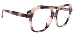 Norah Geometric Pink-Floral Glasses2