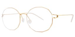 Shields Geometric Gold Glasses3