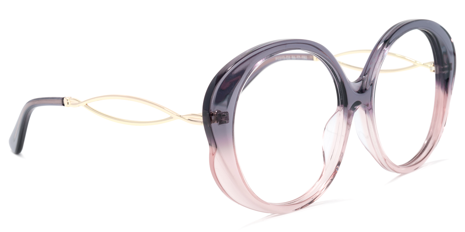 Round Purple Glasses | Zeelool Glasses2