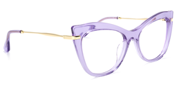Indira Cat Eye Purple Glasses1