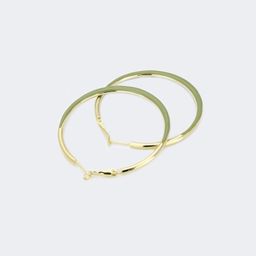 Stylish Annulus Shape Green Earrings2