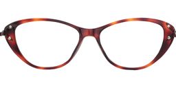 Bella Cat Eye Tortoise Glasses 2