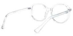 Rylee Geometric Clear Glasses4