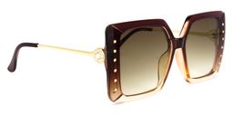 Ricardo Square Tawny Sunglasses2