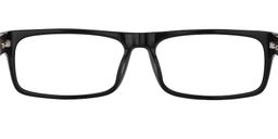 Henry Rectangle Black Glasses5