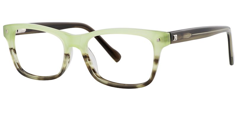 Rectangle Green Glasses2