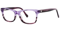 Debbie Rectangle Purple Glasses2