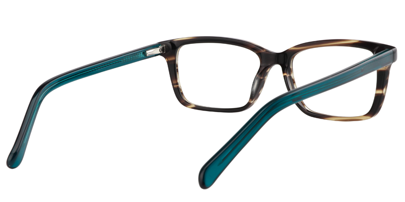 Rectangle Light Amber Glasses5