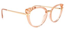 River Cateye Beige Glasses2