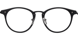 Kana Round Black Glasses2