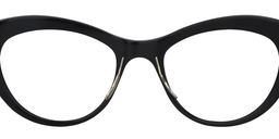 Nora Cat Eye Black Glasses2