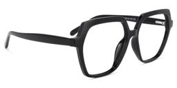 Norah Geometric Black Glasses2