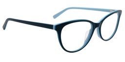 Adolphus Oval Dark Blue Glasses2
