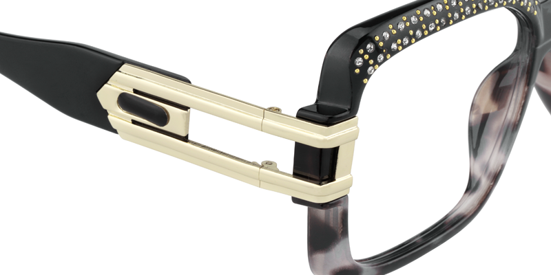 Square Gray Tortoise Glasses5