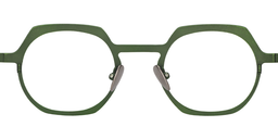 Hilary Geometric Green Glasses5