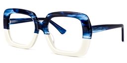 Ocean Square Two-tone Glasses1