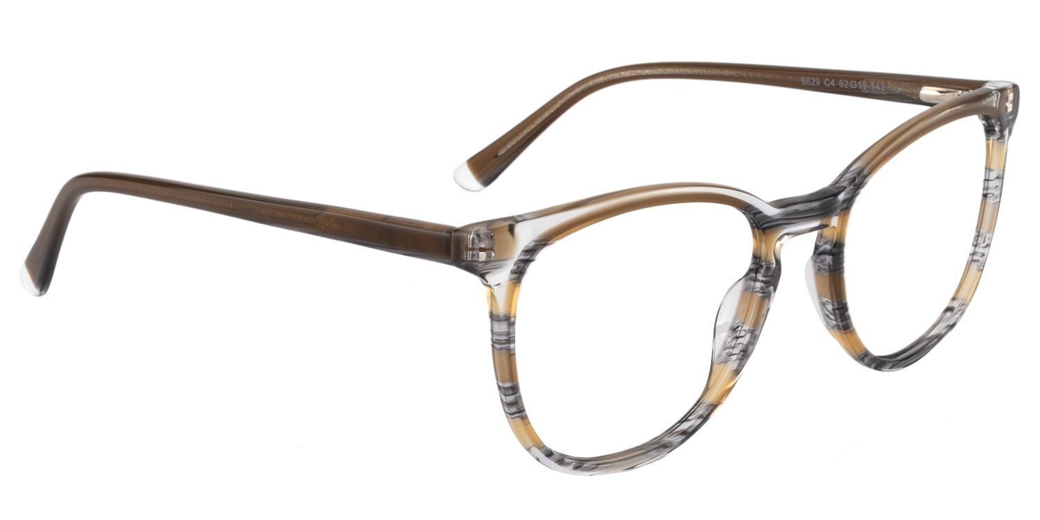 Square Brown Glasses | Zeelool Glasses2