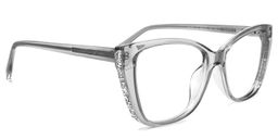 Yoselin Cateye Gray Glasses2