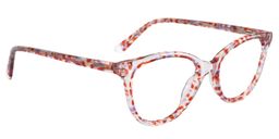 Teresa Oval Red Glasses3