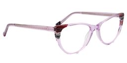 Tamara Cat Eye Purple Glasses3