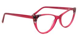Tamara Cat Eye Red Glasses3