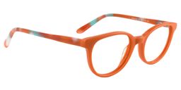 Dennise Square Orange Glasses3