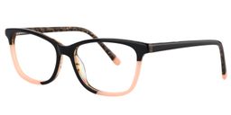 Amanda Rectangle Pink Glasses2