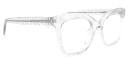 Santiago Cateye Clear Glasses2