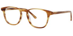 Becky Round Light Brown Glasses2