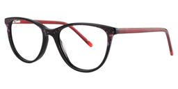 Alder Oval Black Glasses3