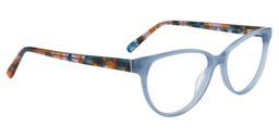 Agrippina Oval Light Blue Glasses3