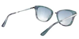 Aileen Square Green Floral Sunglasses5